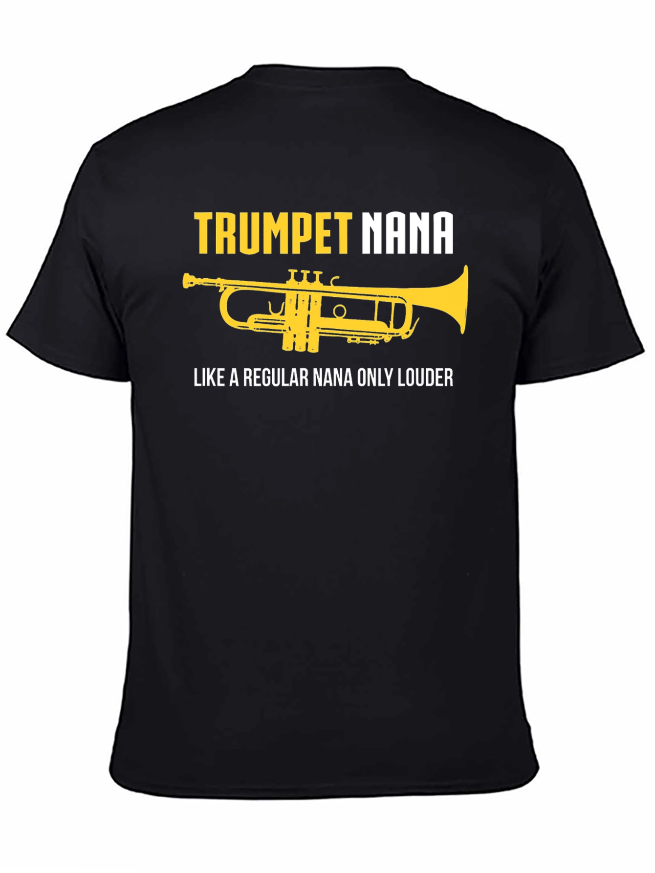 Trumpet Nana T-Shirt - Loud & Proud! - 4