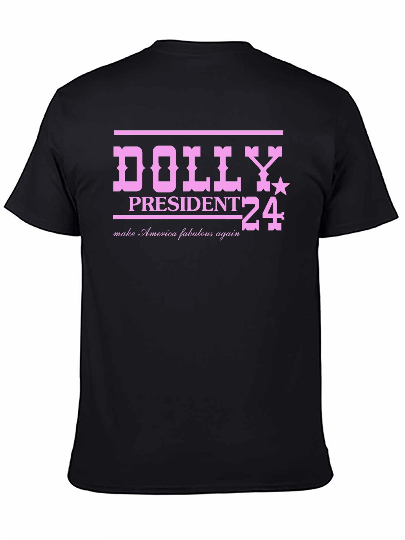 Dolly President 24 Black T-Shirt - 4