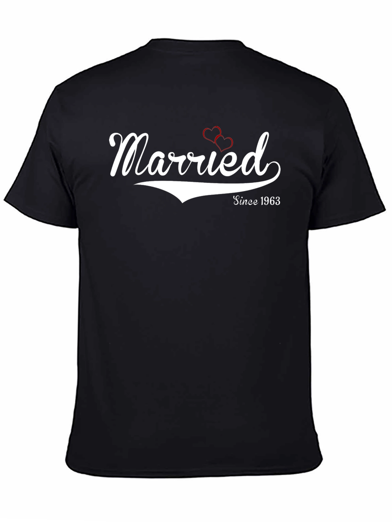 Married Since 1963 T-Shirt - Anniversary Tee - 4