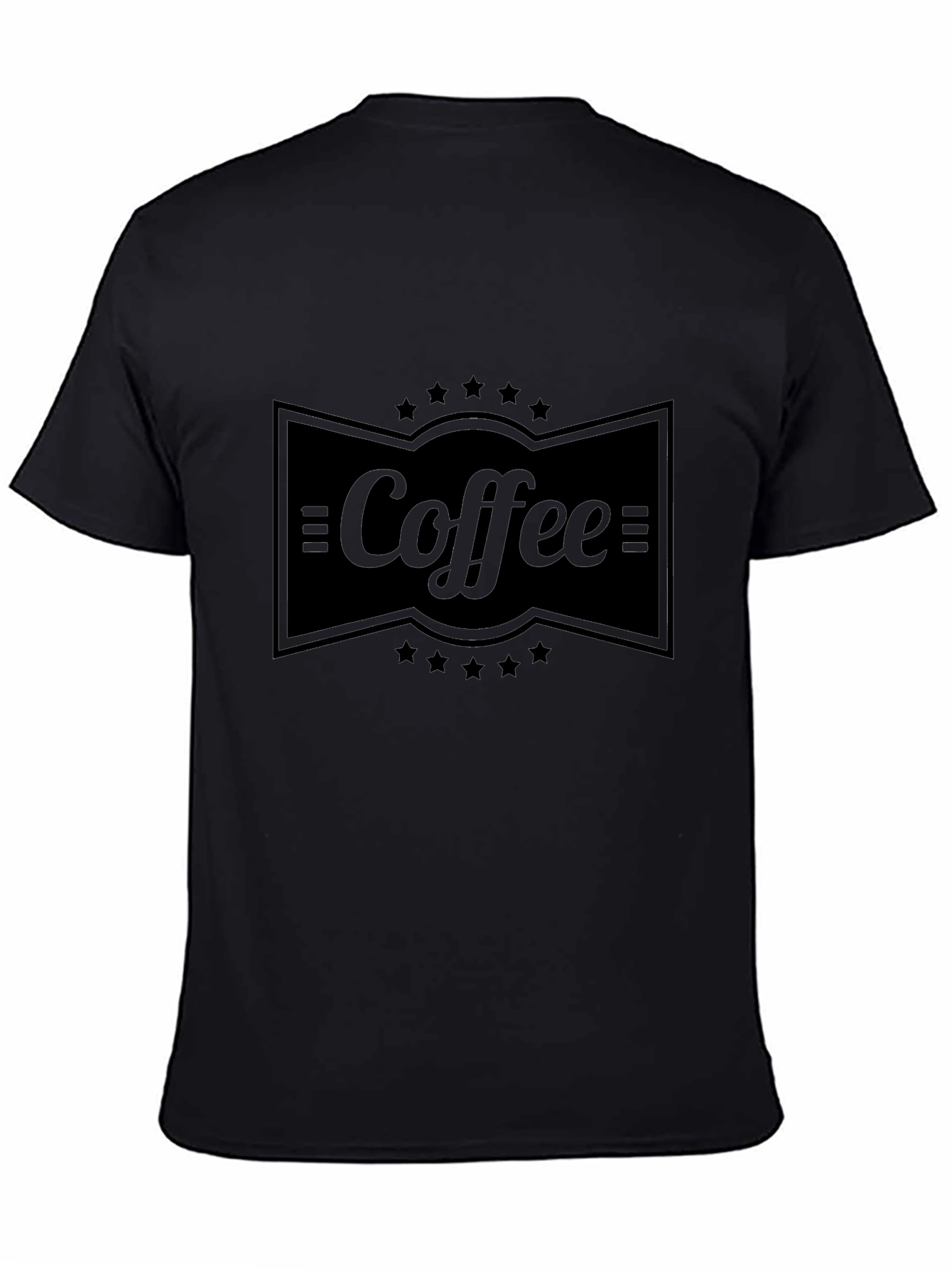 Black Coffee T-Shirt - Classic Black Tee view 4