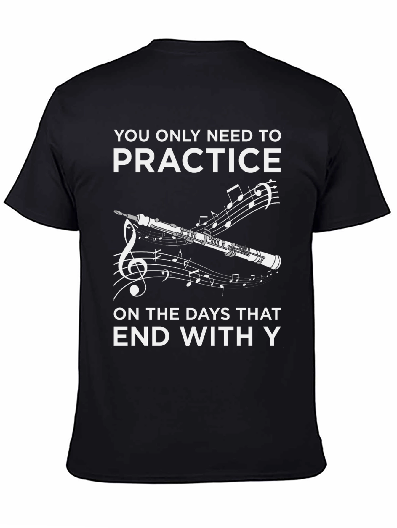 Black Practice Days T-Shirt view 4