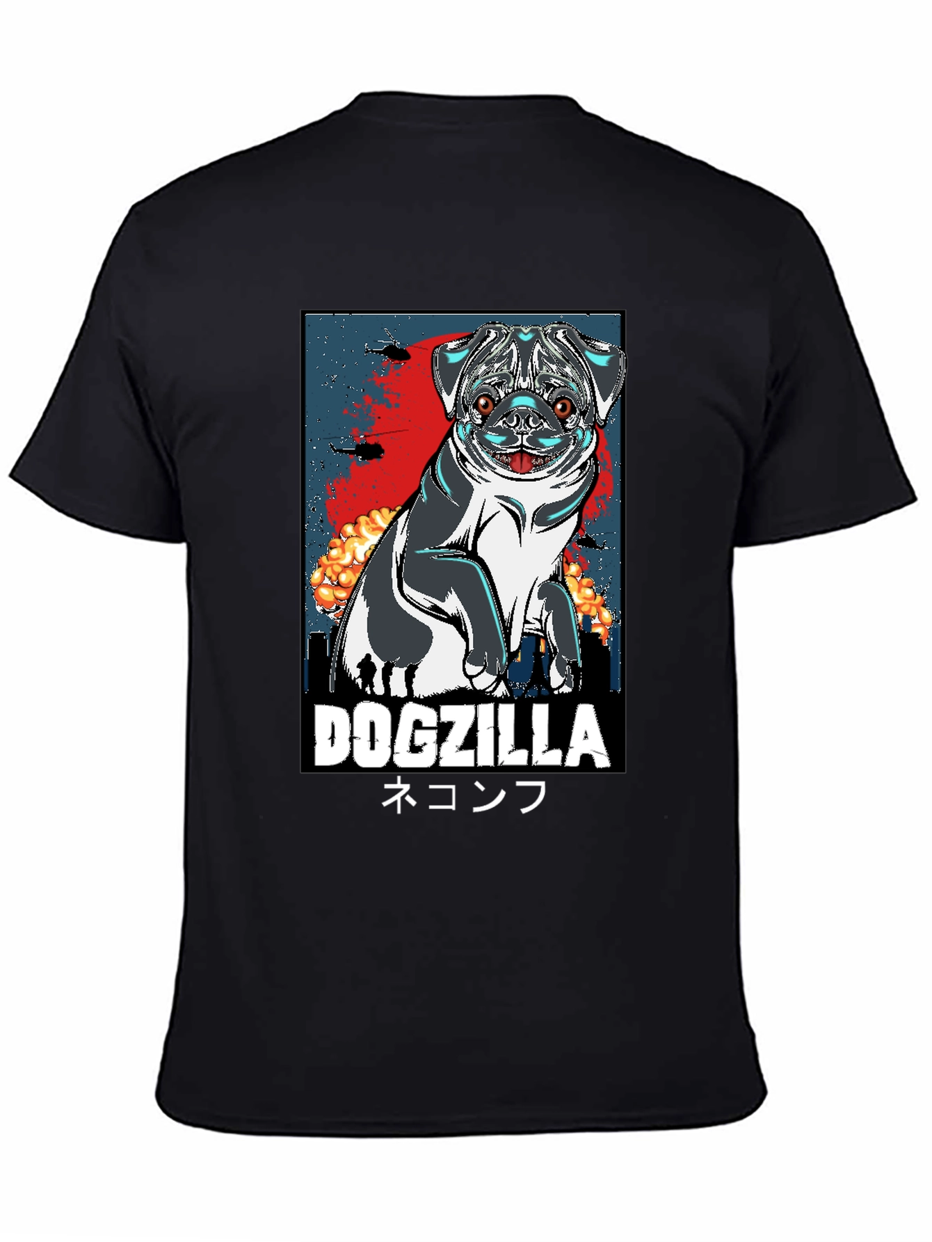 Dogzilla Graphic Tee - Unleash the Beast! - 4