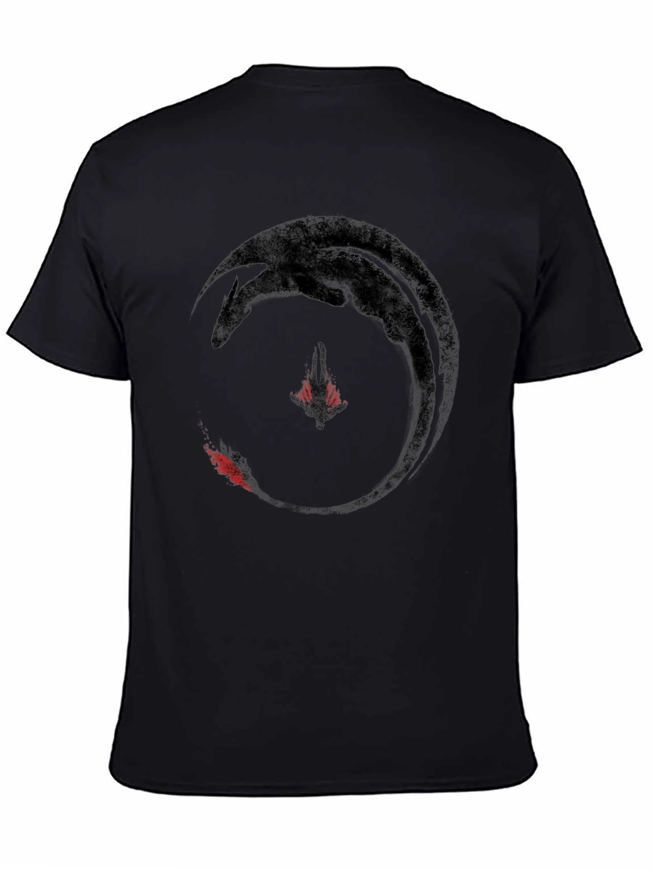 Black Toothless Dragon T-Shirt view 4