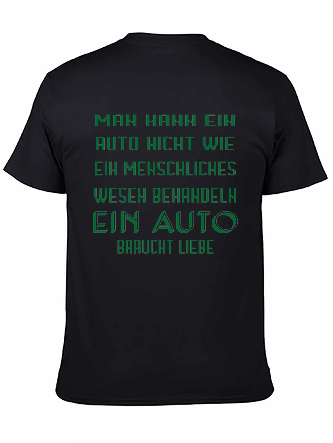 Black Man Kann Auto Liebe T-Shirt view 4
