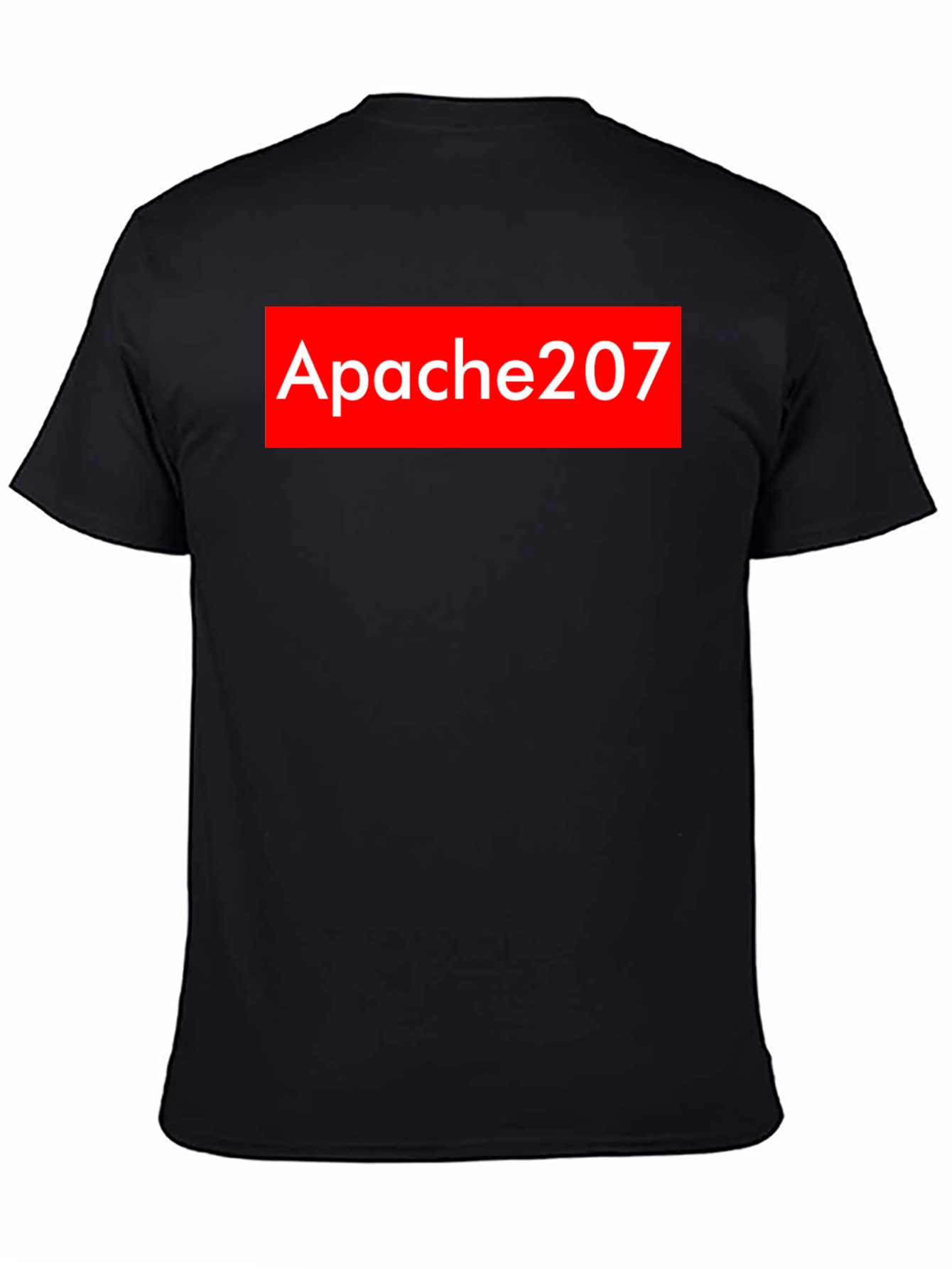 Black Apache207 Graphic Tee - Black view 4