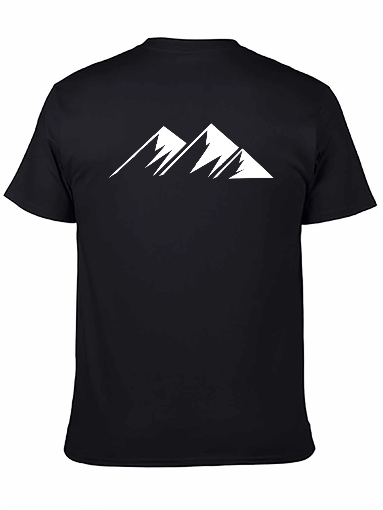 Black Mountain Peak Graphic T-Shirt view 4