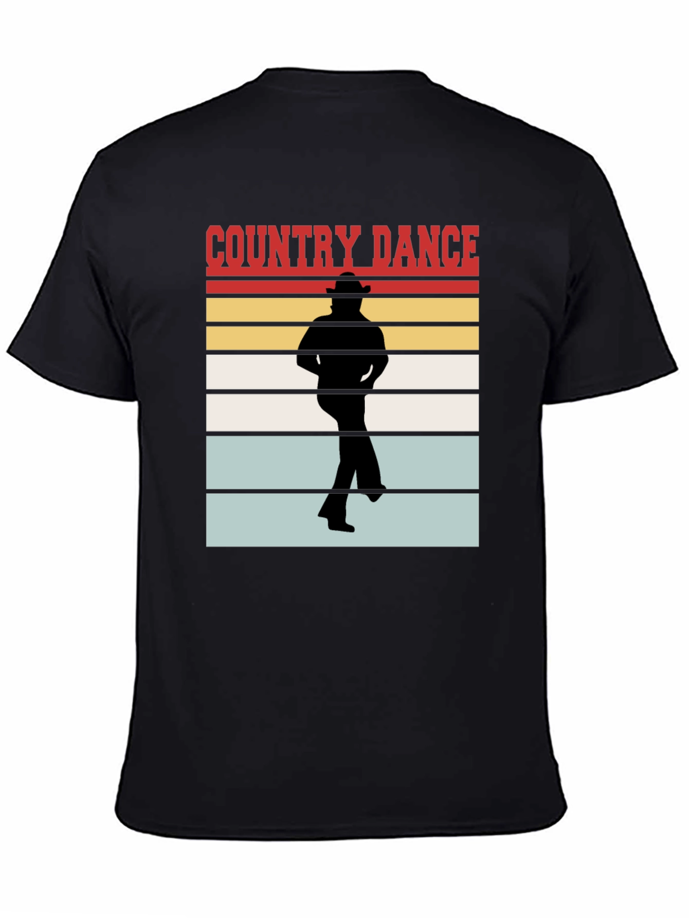 Country Dance Graphic T-Shirt - Western Style - 4