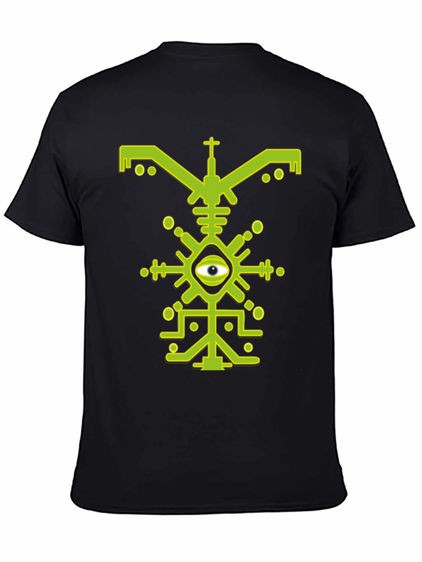 Black Mystic Eye Graphic Tee - Black T-Shirt view 4