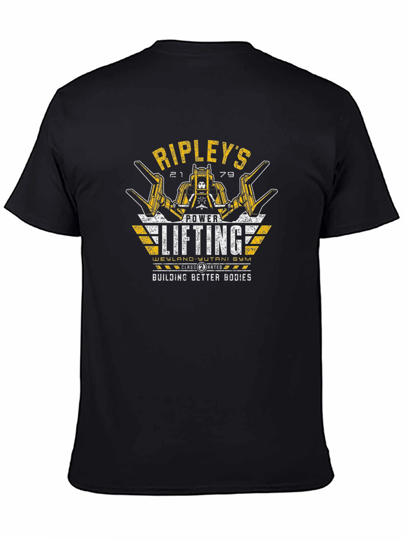 Black Ripley's Power Lifting T-Shirt view 4