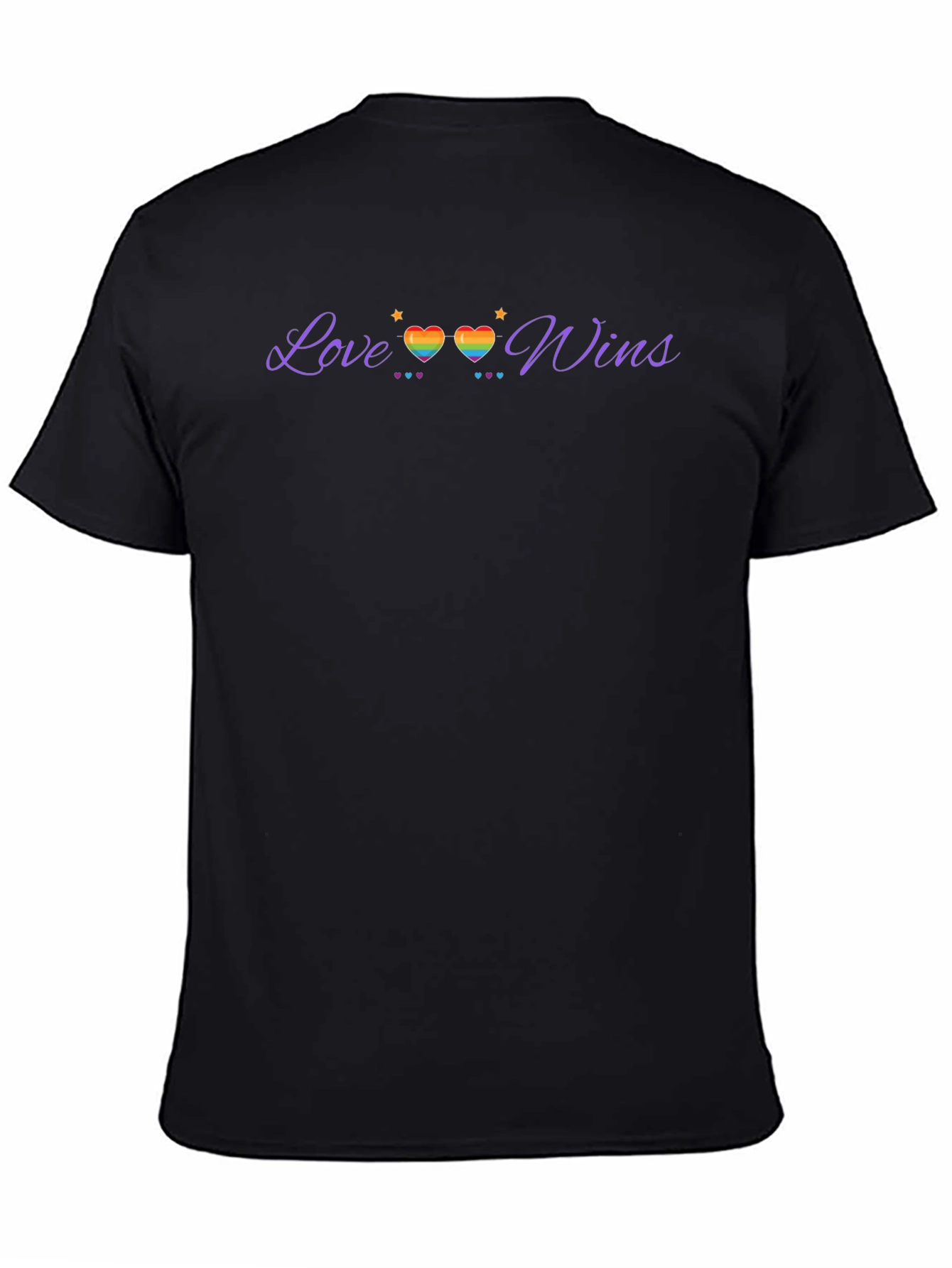 Black Love Wins Pride T-Shirt view 4