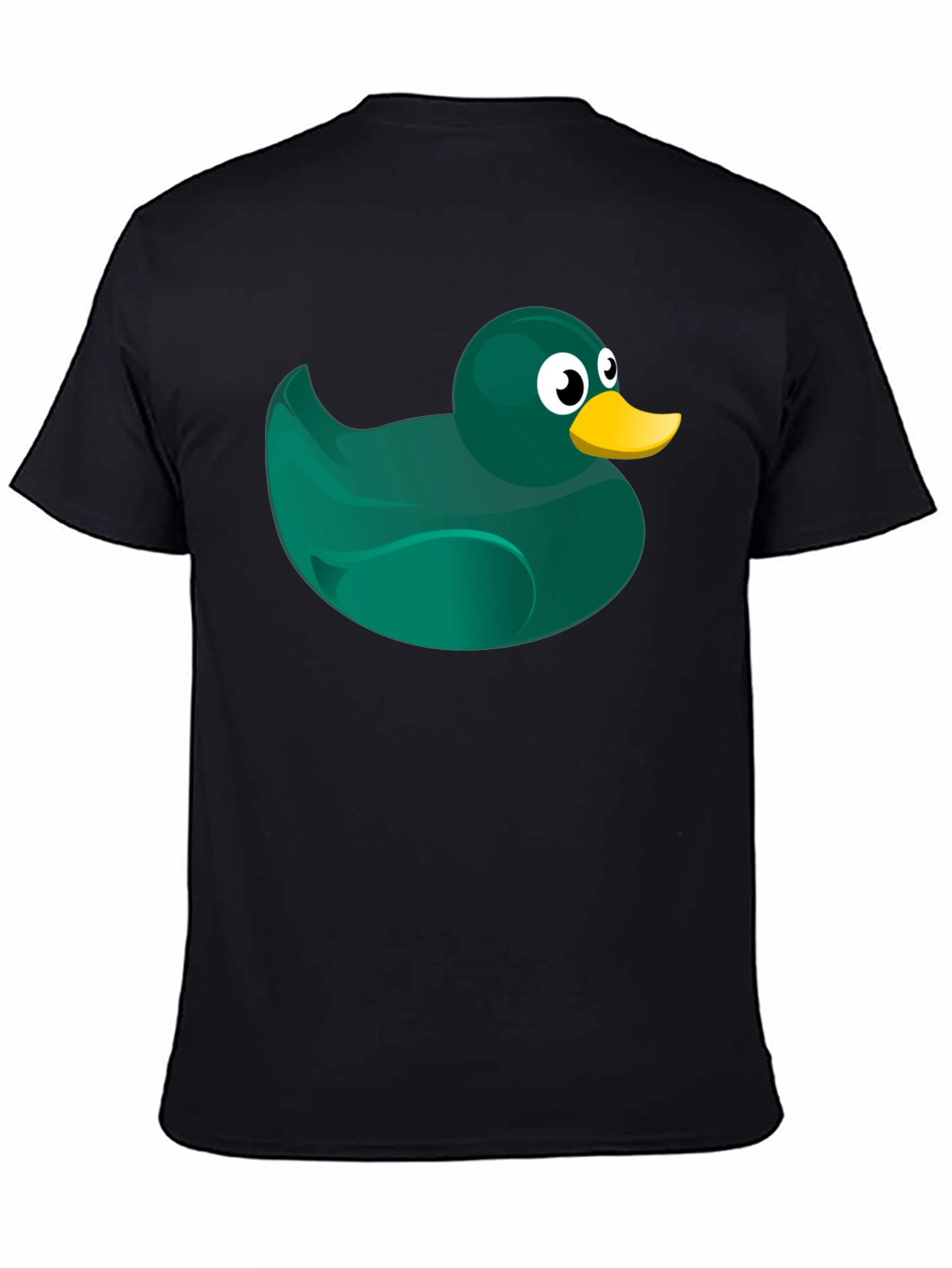 Black Emerald Rubber Duck T-Shirt view 4