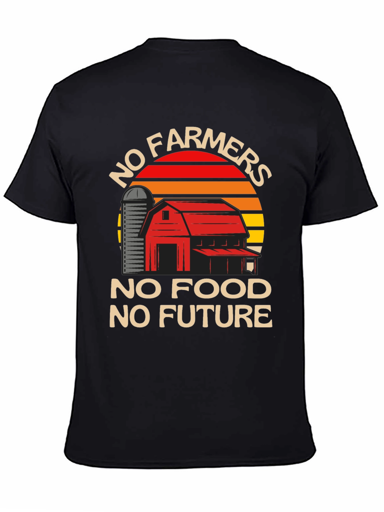 No Farmers T-Shirt - Food & Future Tee - 4