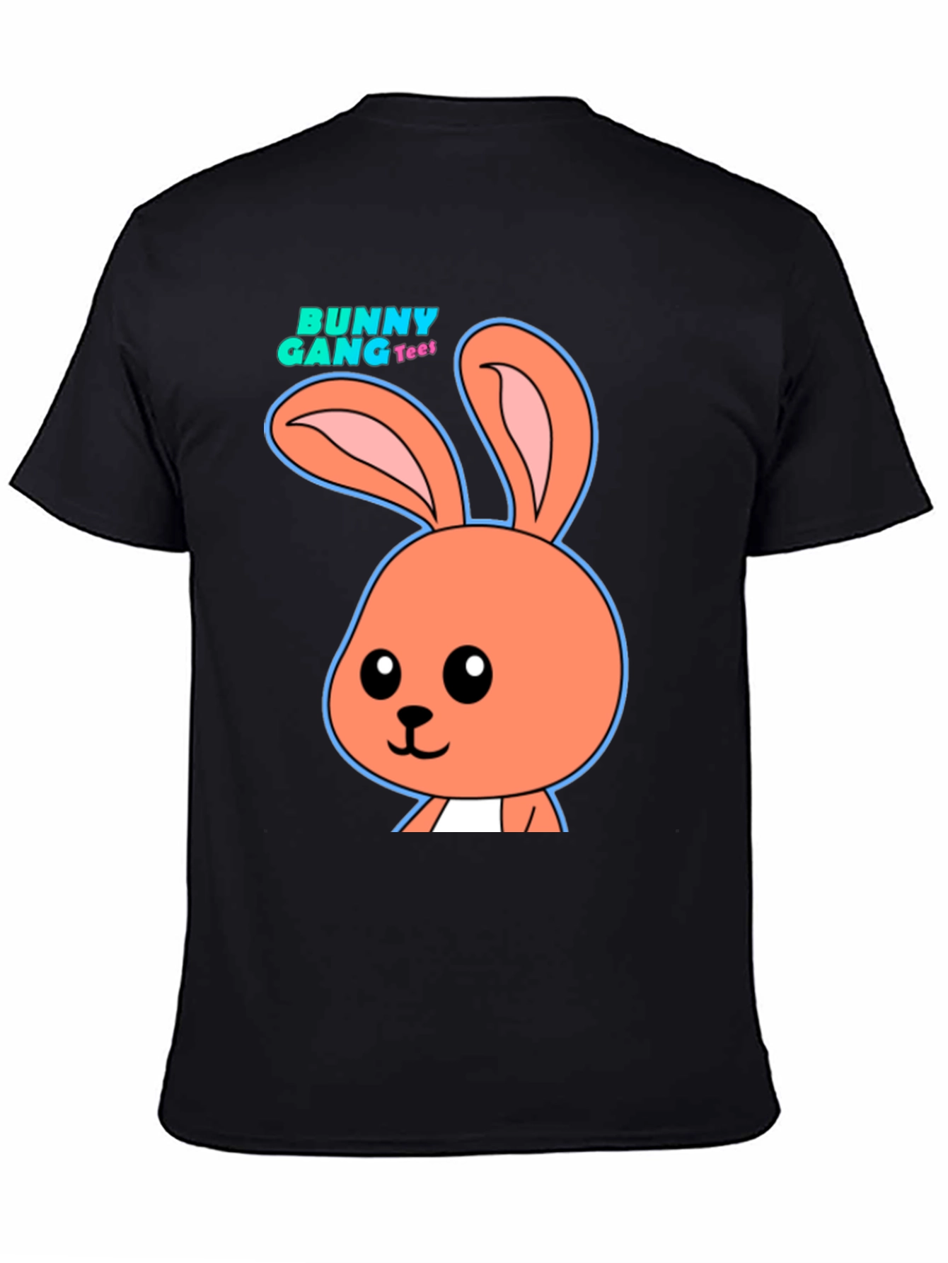 Black Bunny Gang Tee Black T-Shirt view 4