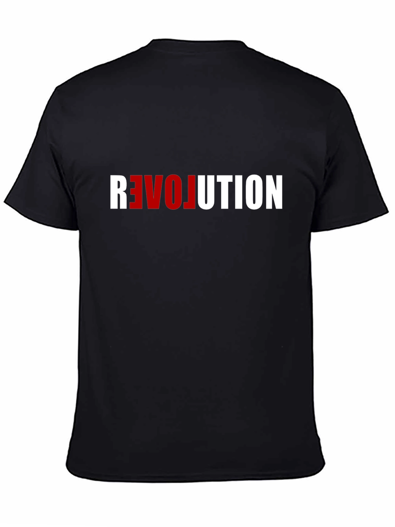 Black Revolution T-Shirt: Bold Graphic Tee view 4
