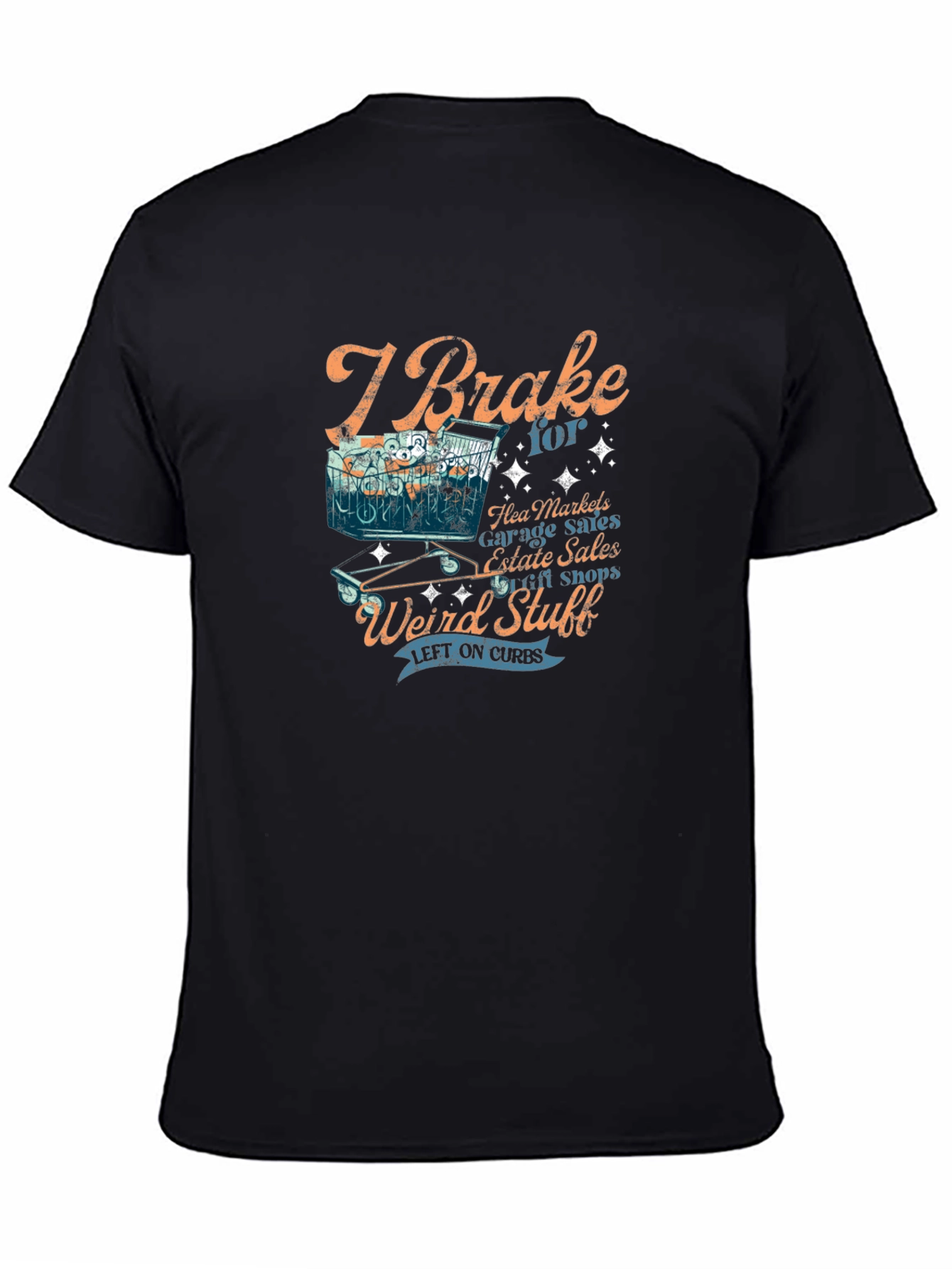 I Brake For Weird Stuff T-Shirt - 4