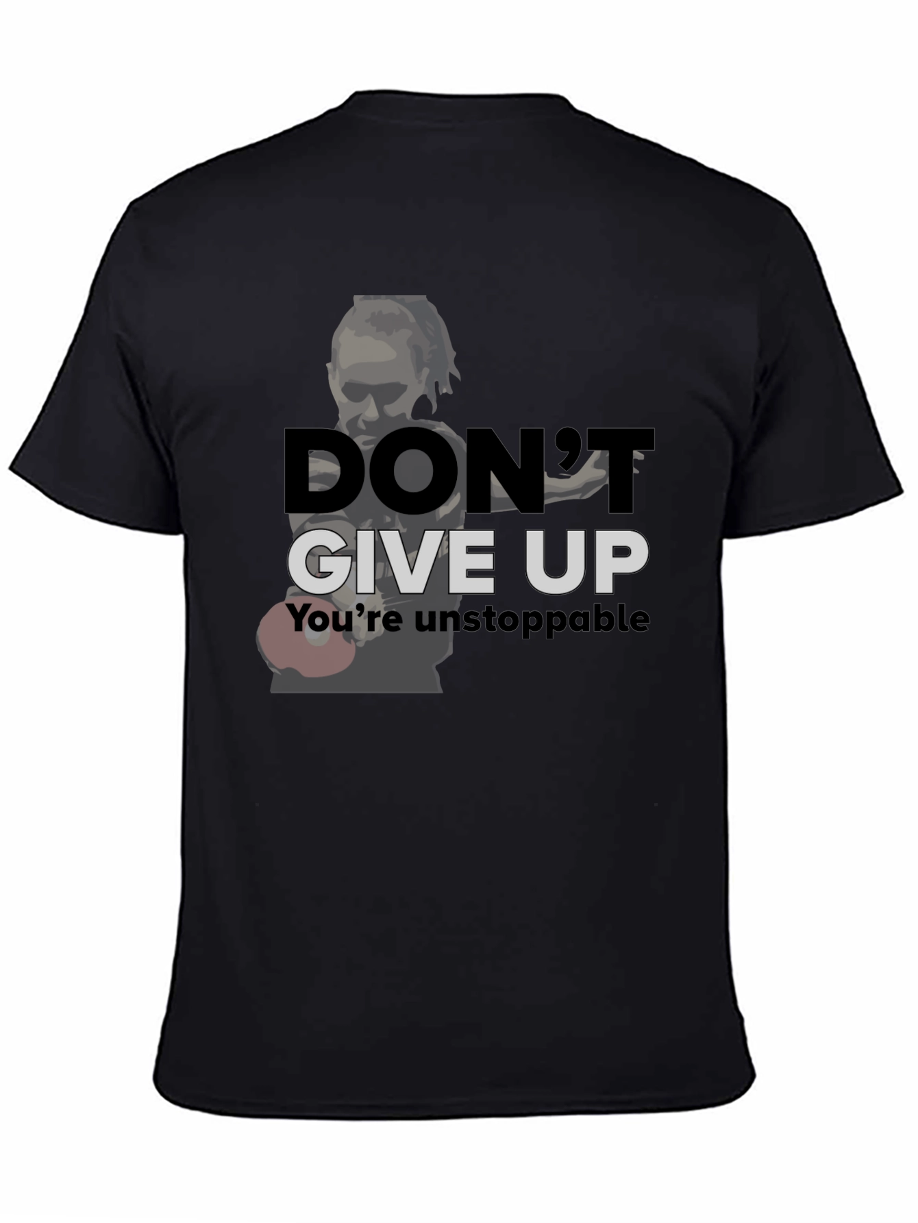 Don't Give Up T-Shirt - Boxing Motivation - 4