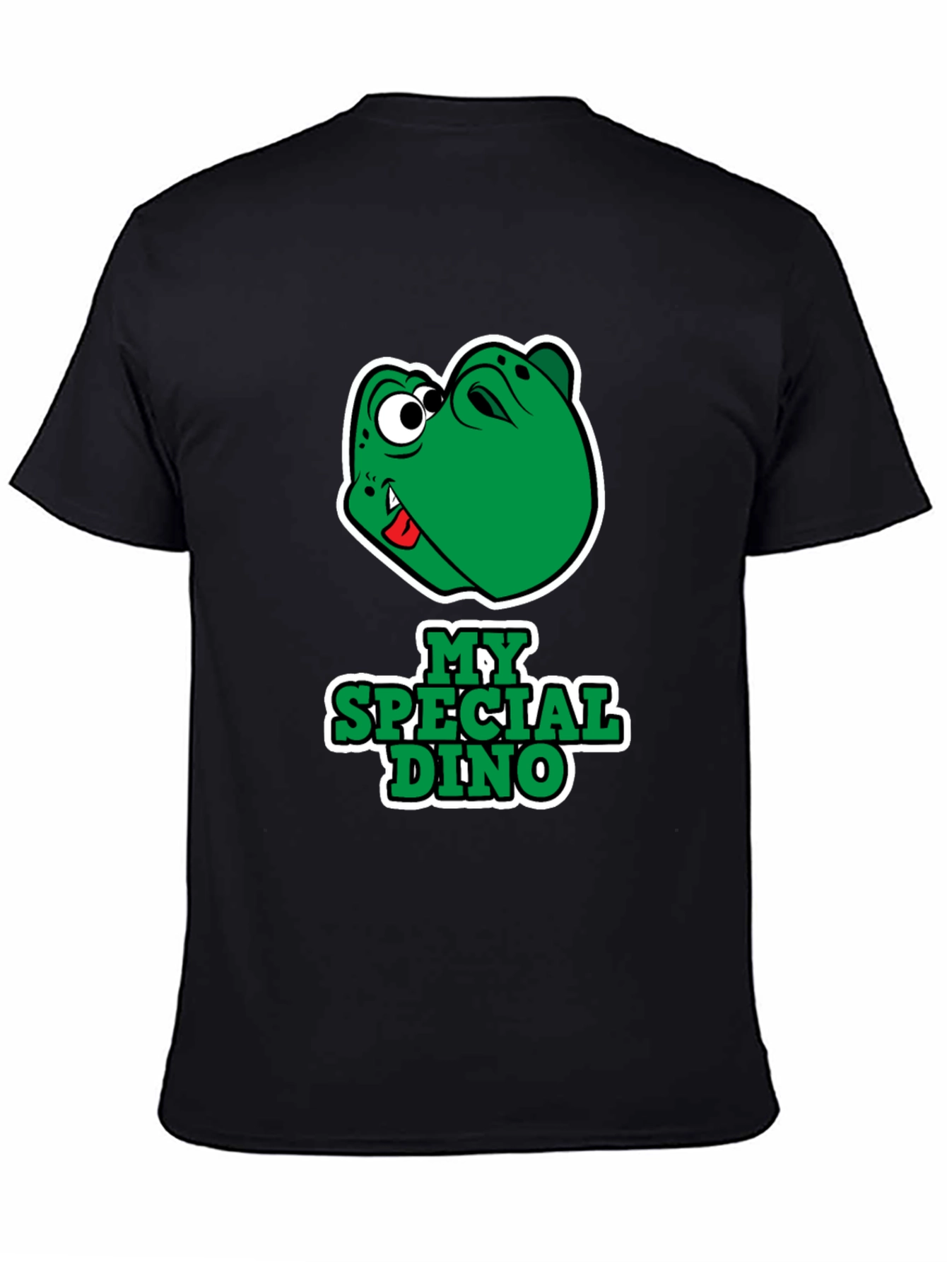 Black My Special Dino T-Shirt view 4