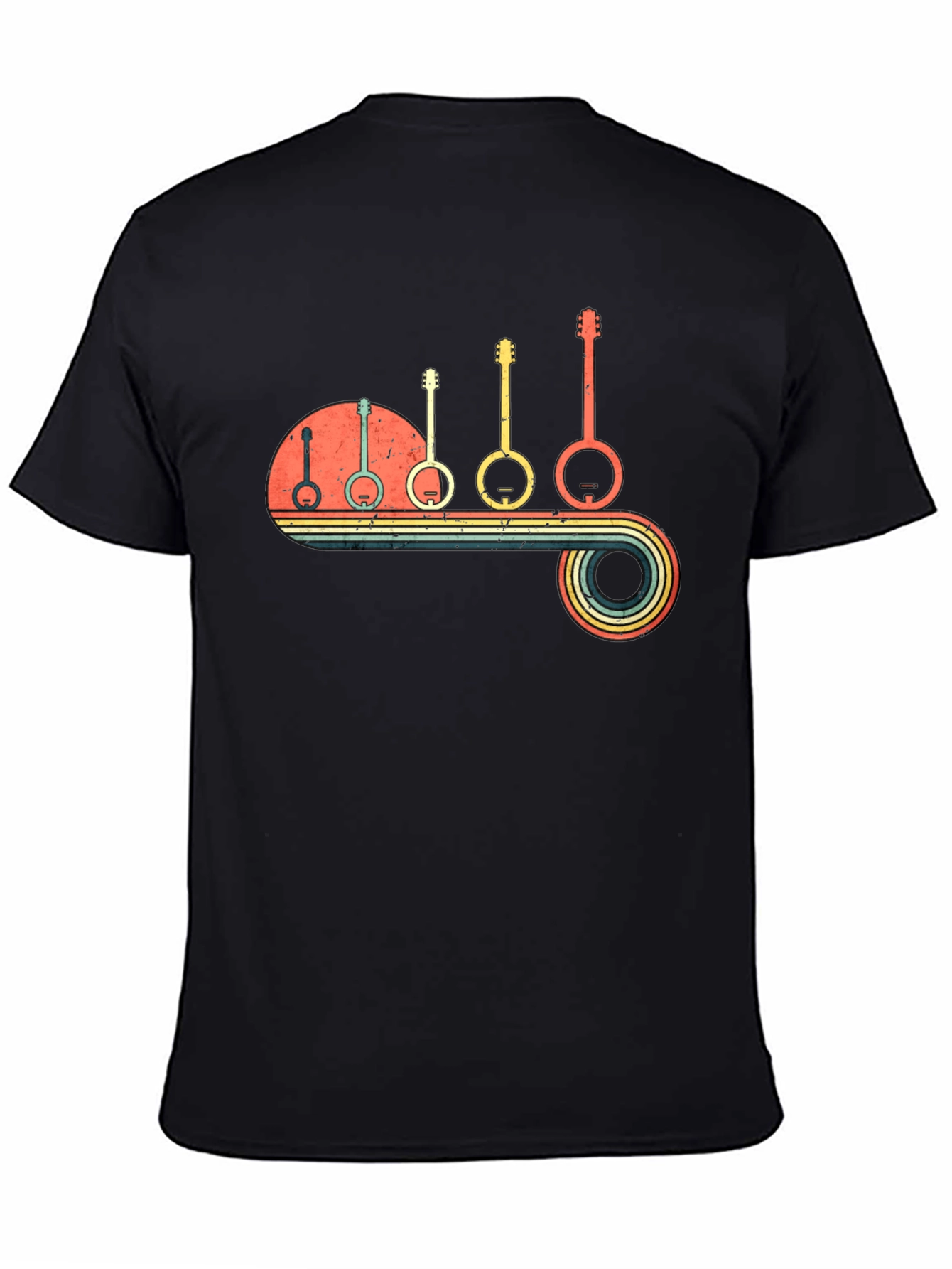 Black Banjo Evolution Graphic Tee view 4