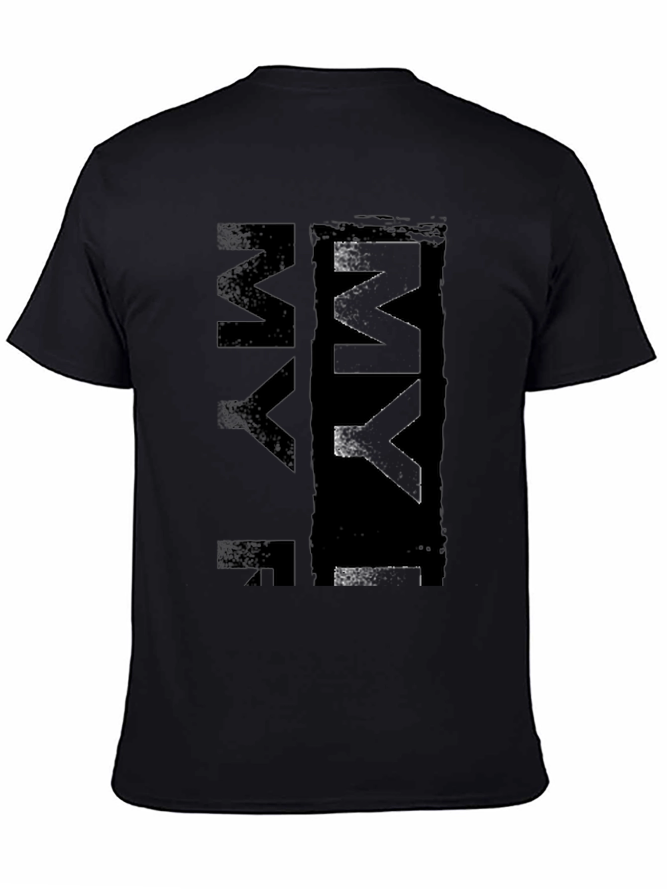 Black Grunge MYF Black T-Shirt - Urban Style view 4