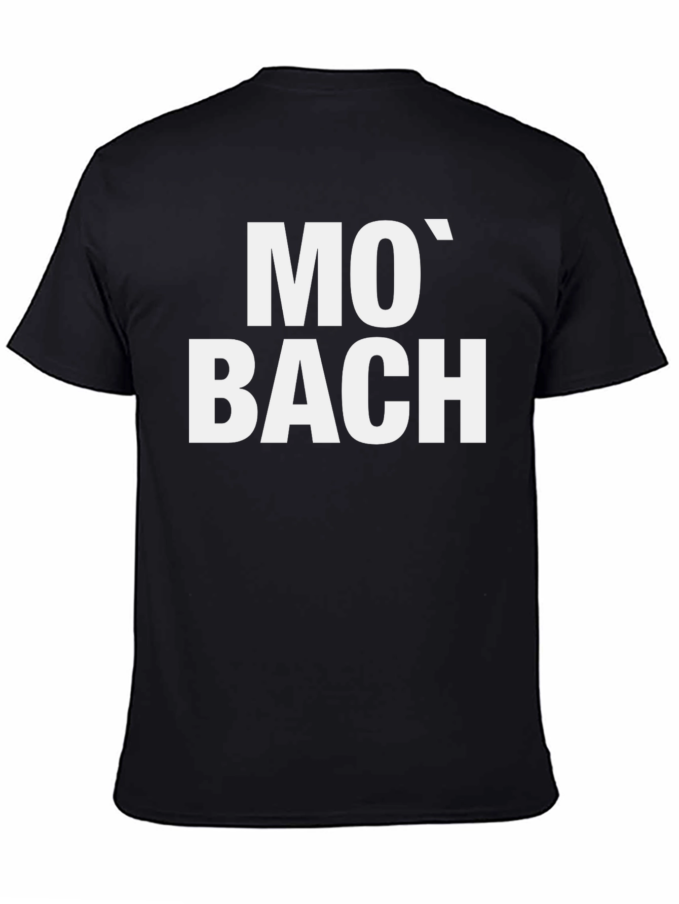 Black Mo' Bach Black T-Shirt view 4