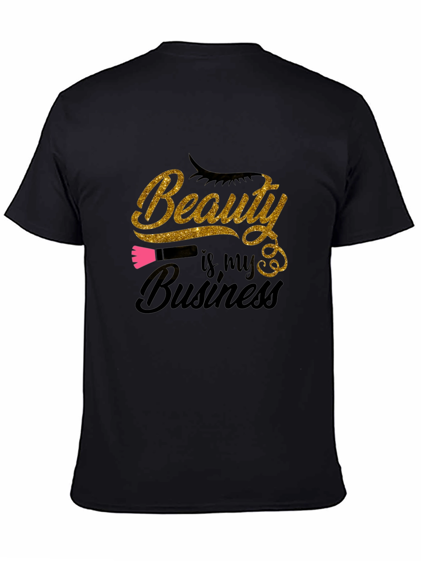 Black Beauty is My Business Black T-Shirt view 4