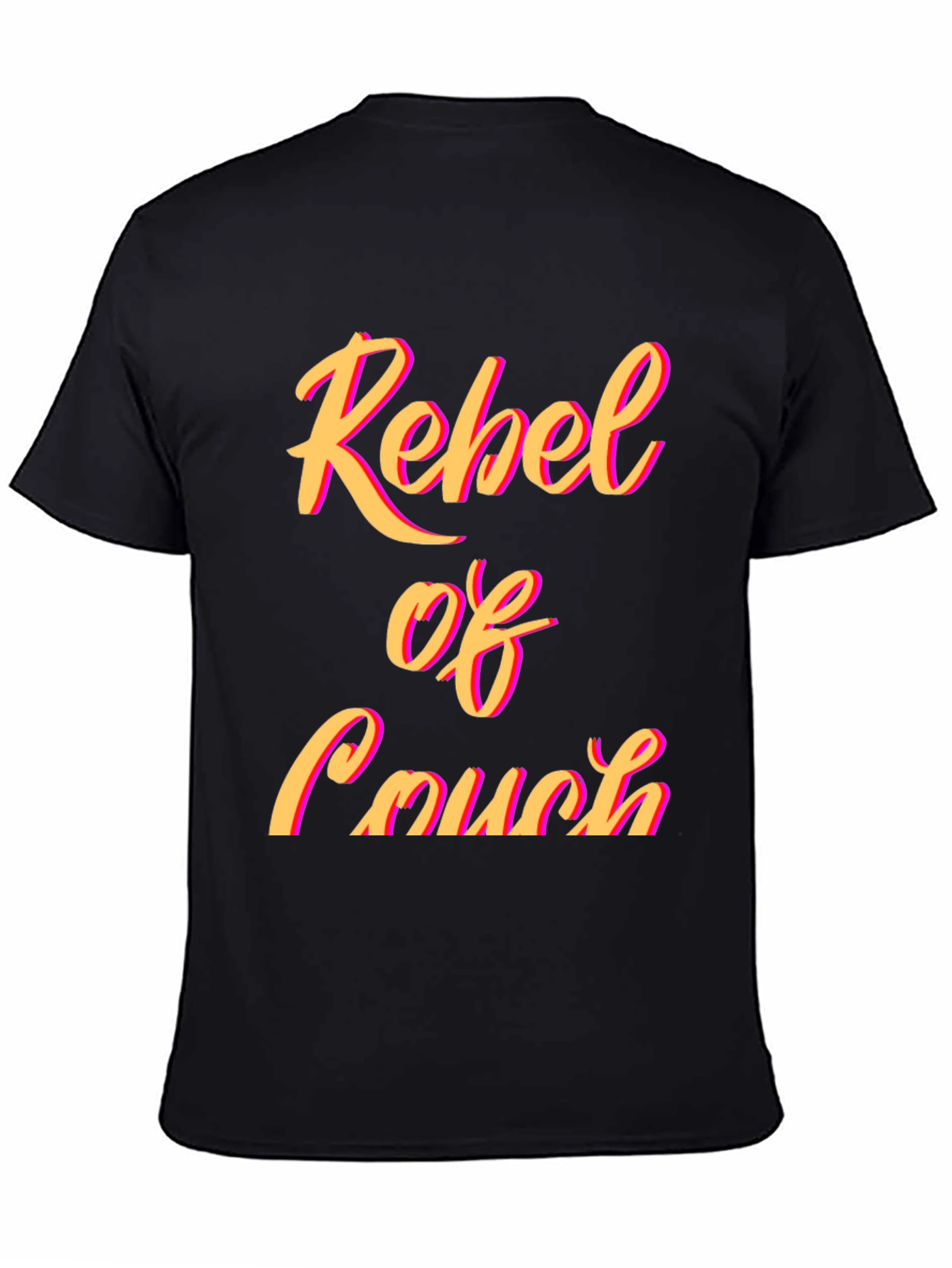 Black Rebel of Couch Graphic Tee view 4