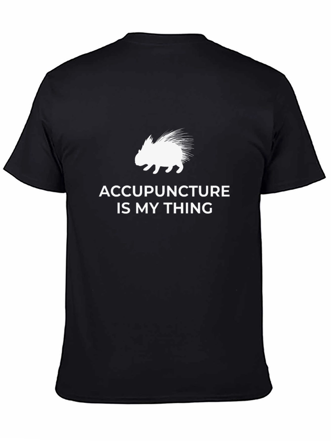 Black Acupuncture Is My Thing T-Shirt view 4