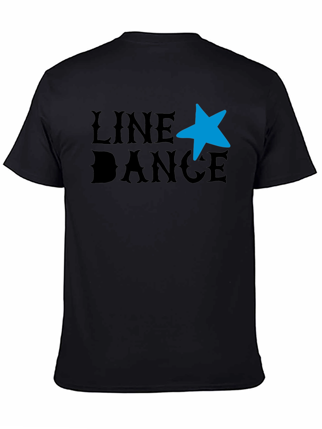 Black Line Dance T-Shirt - Western Star Graphic Tee view 4
