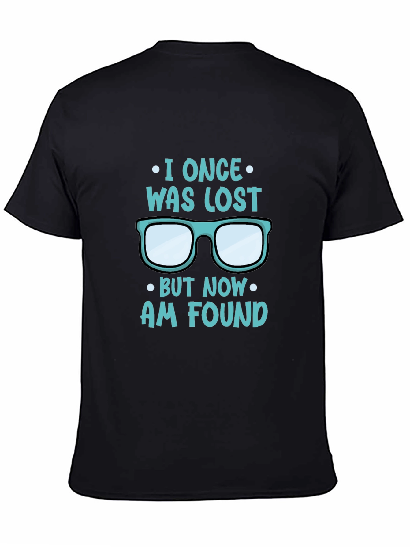Black Lost and Found Graphic T-Shirt view 4