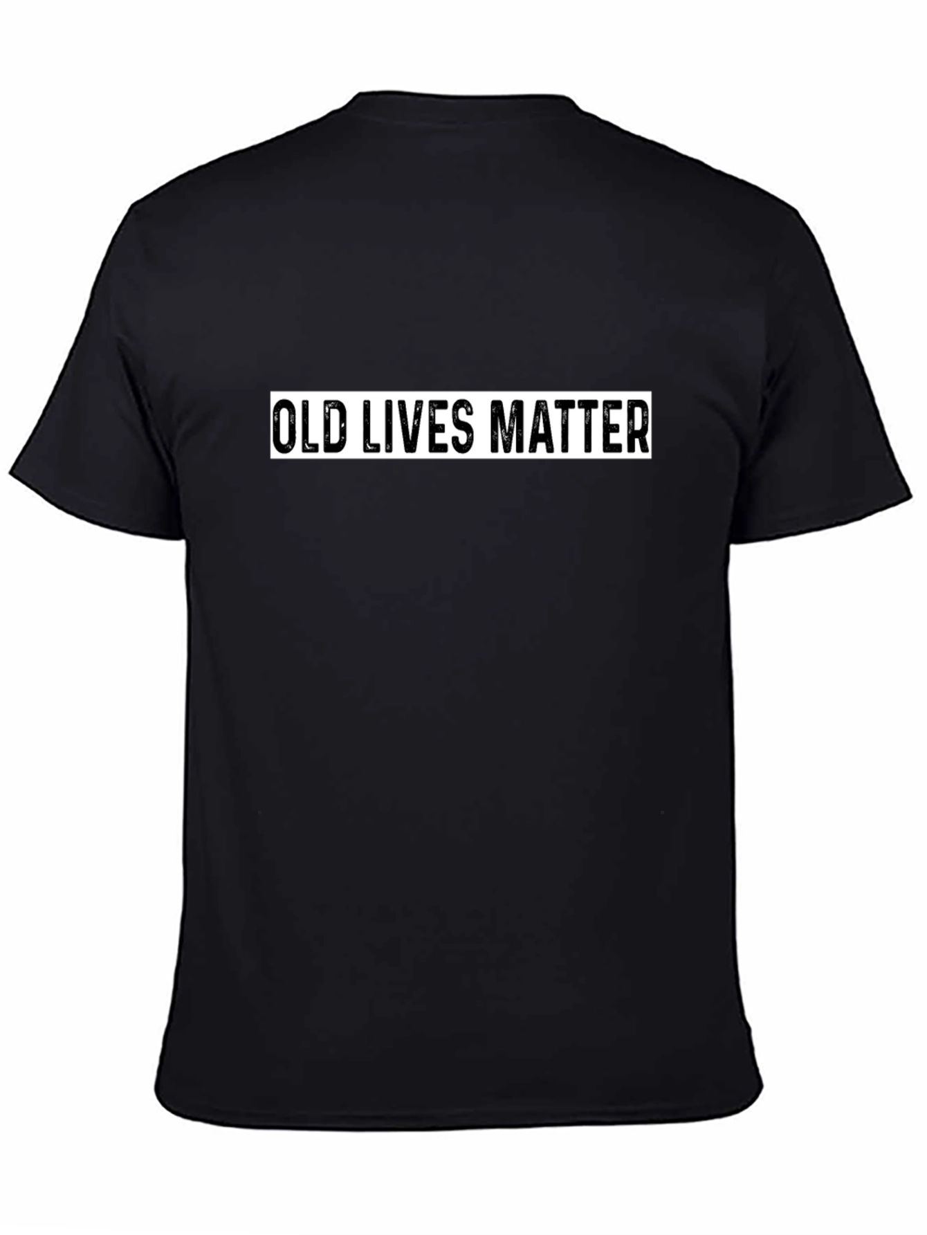 Black Old Lives Matter Graphic Tee view 4