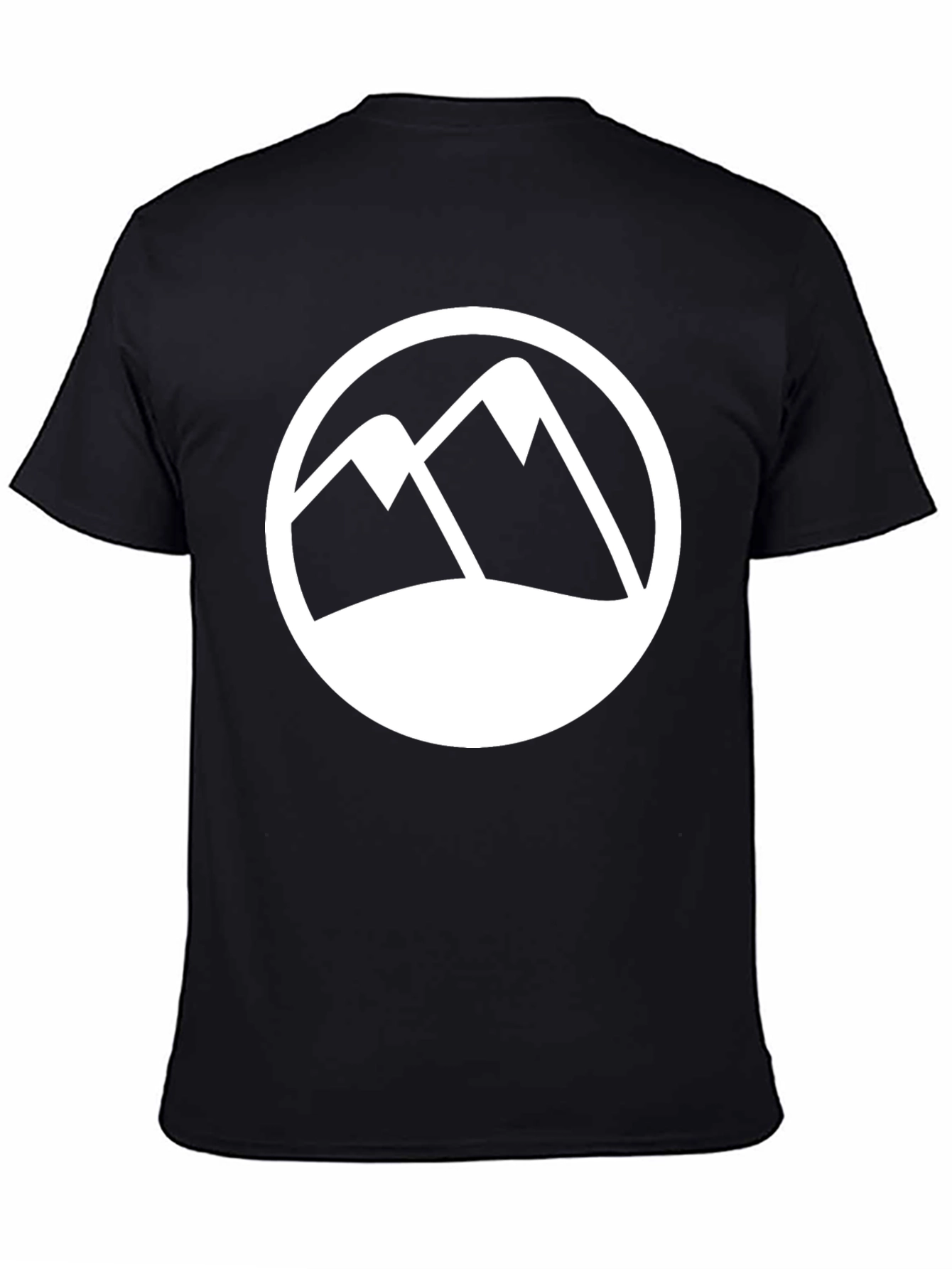 Mountain Peak Graphic Tee - Black - 4