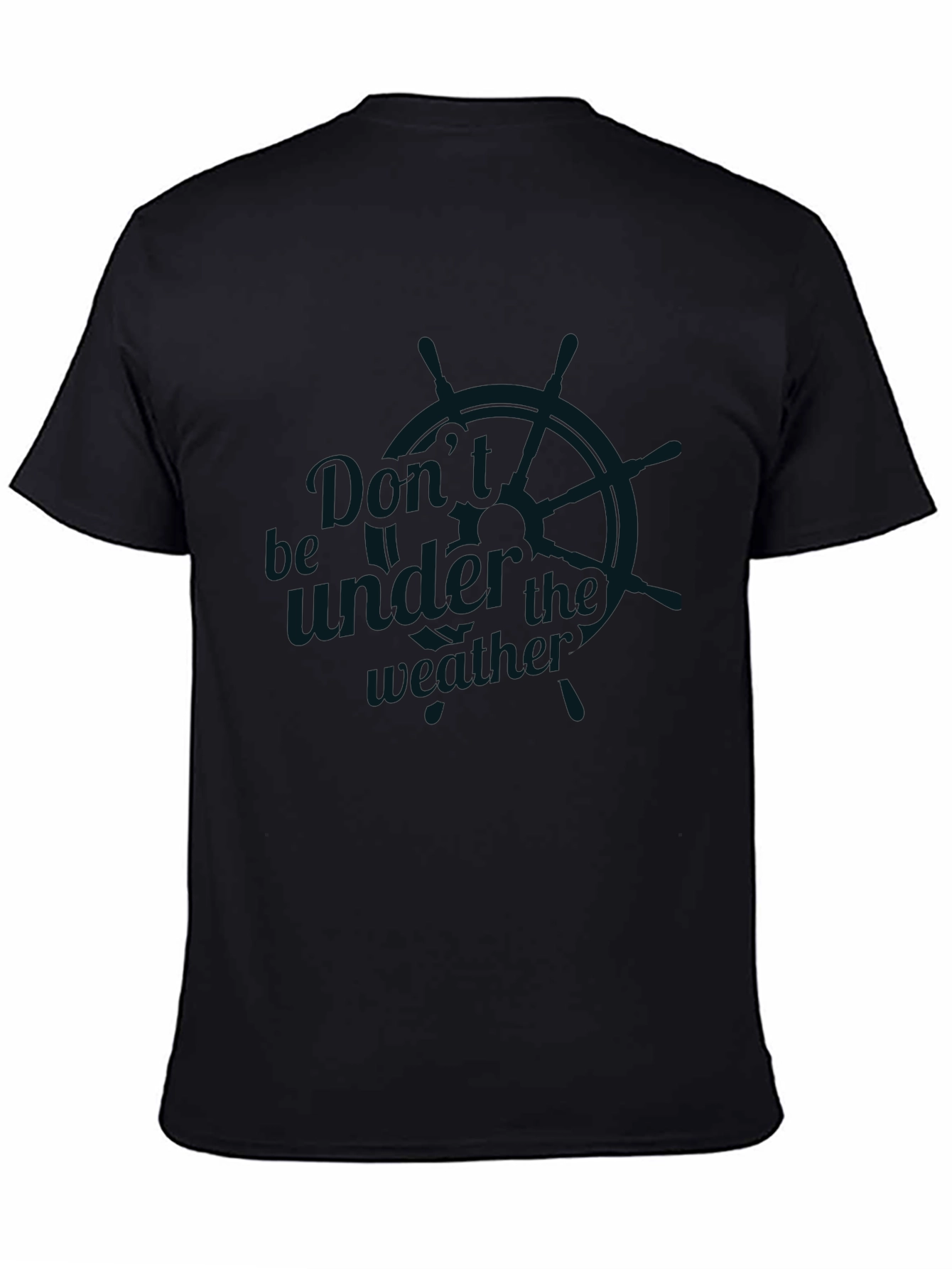 Black Don't Rock the Boat T-Shirt view 4