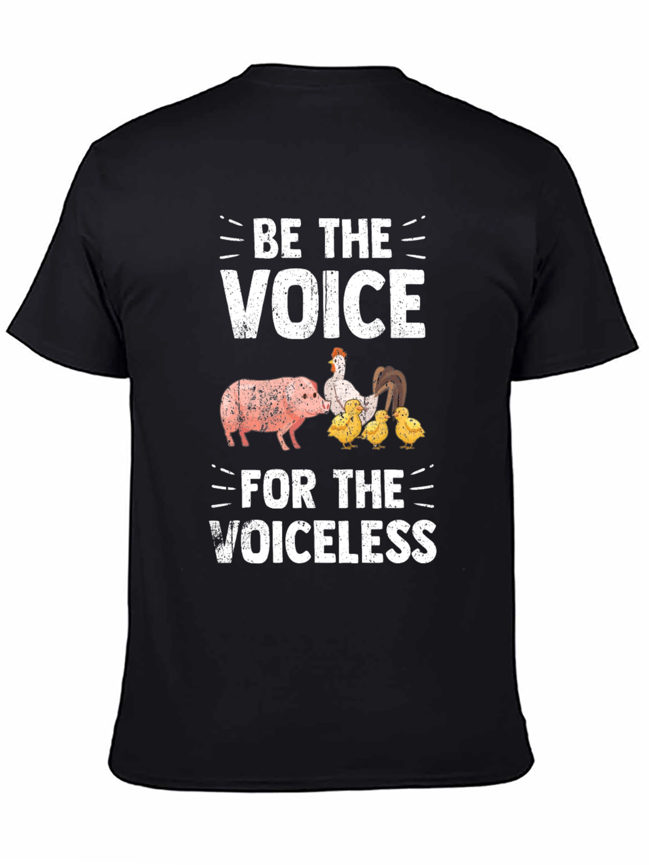 Black Be the Voice T-Shirt view 4