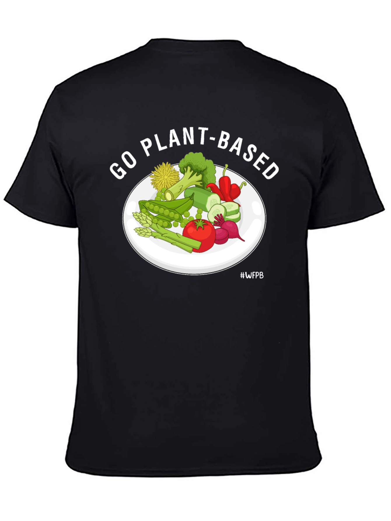 Black Go Plant-Based T-Shirt view 4