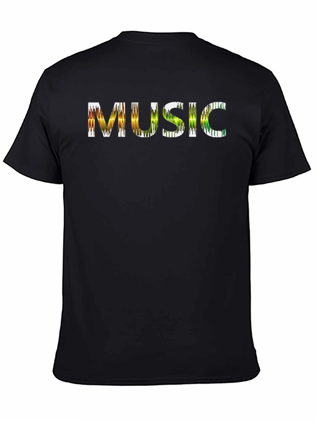 Music Graphic Tee - Stylish Black T-Shirt - 4