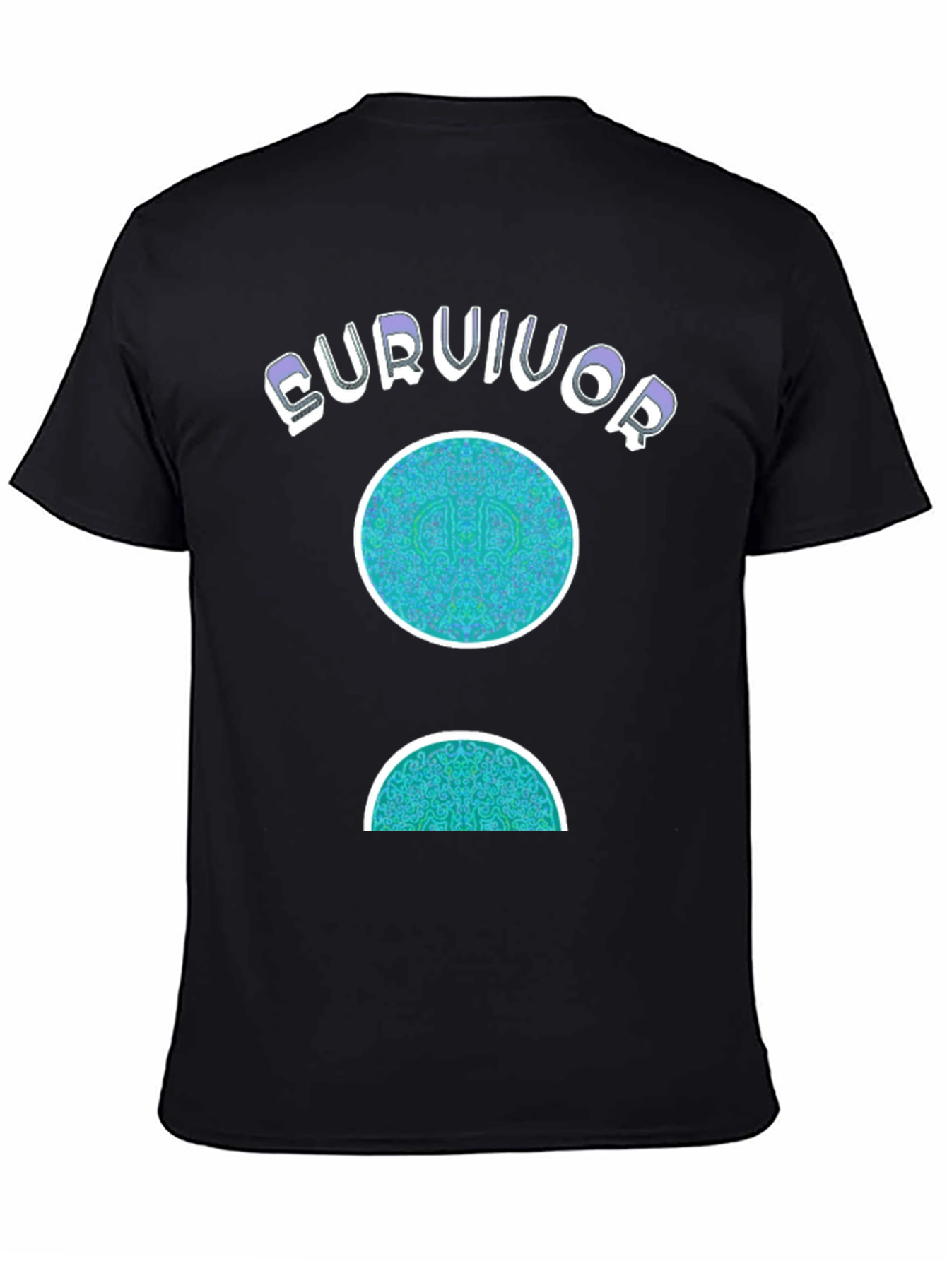 Black Survivor Graphic T-Shirt view 4