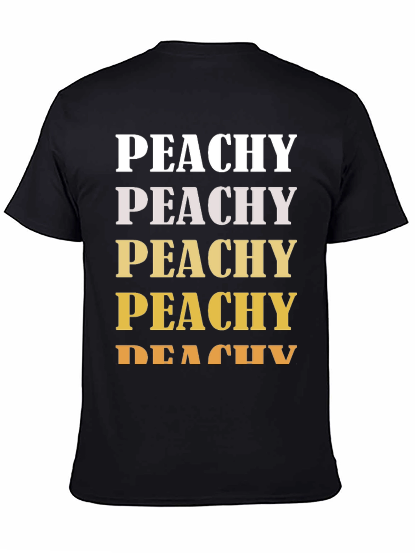 Peachy Graphic Tee - Trendy Casual Shirt - 4