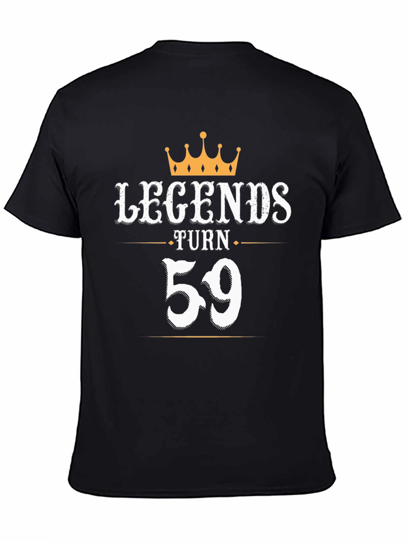 Legends Turn 59 T-Shirt - Birthday Gift Tee - 4