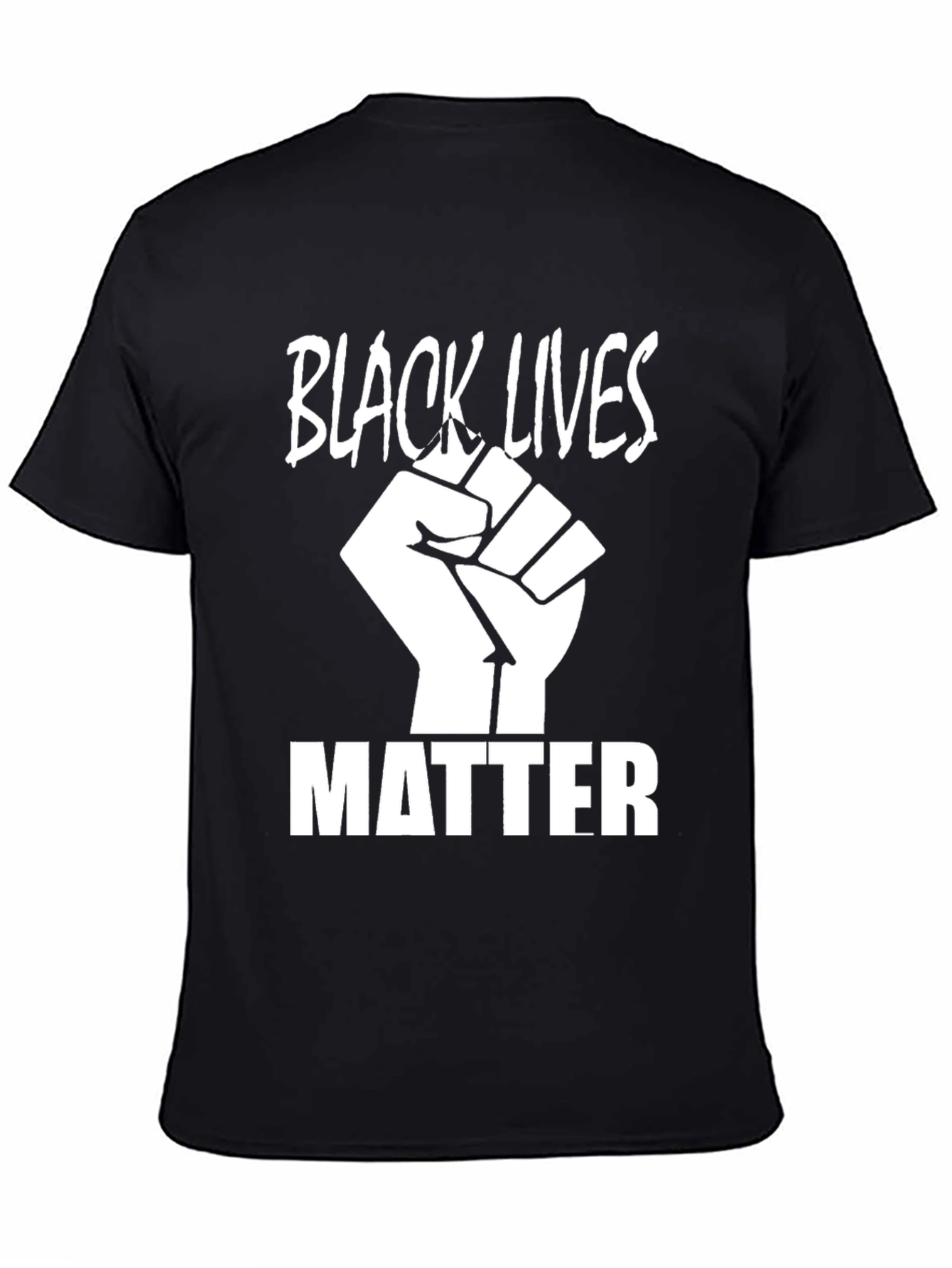 Black Black Lives Matter Graphic T-Shirt view 4