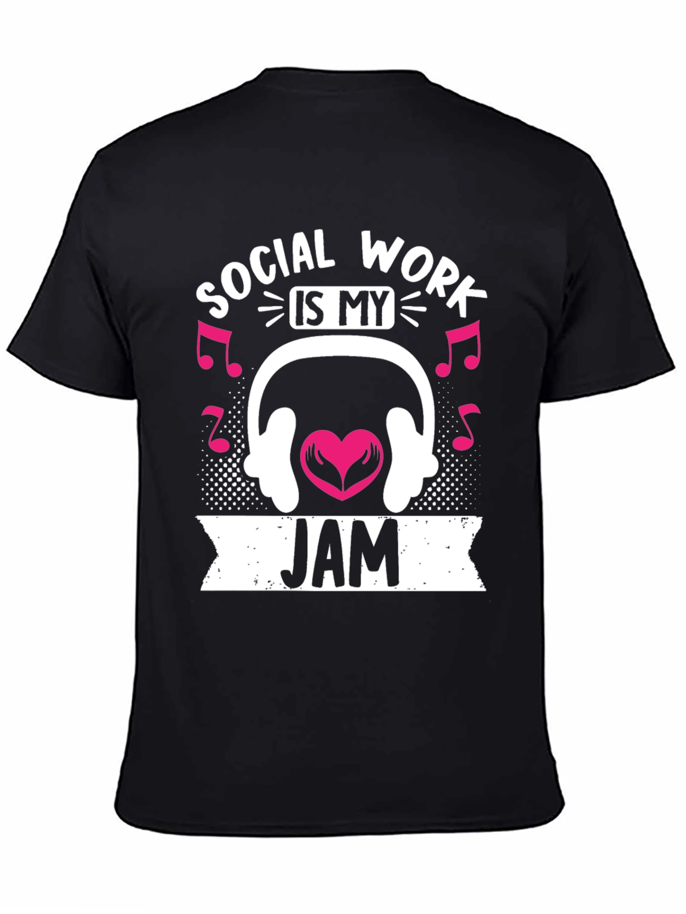 Black Social Work is My Jam T-Shirt view 4
