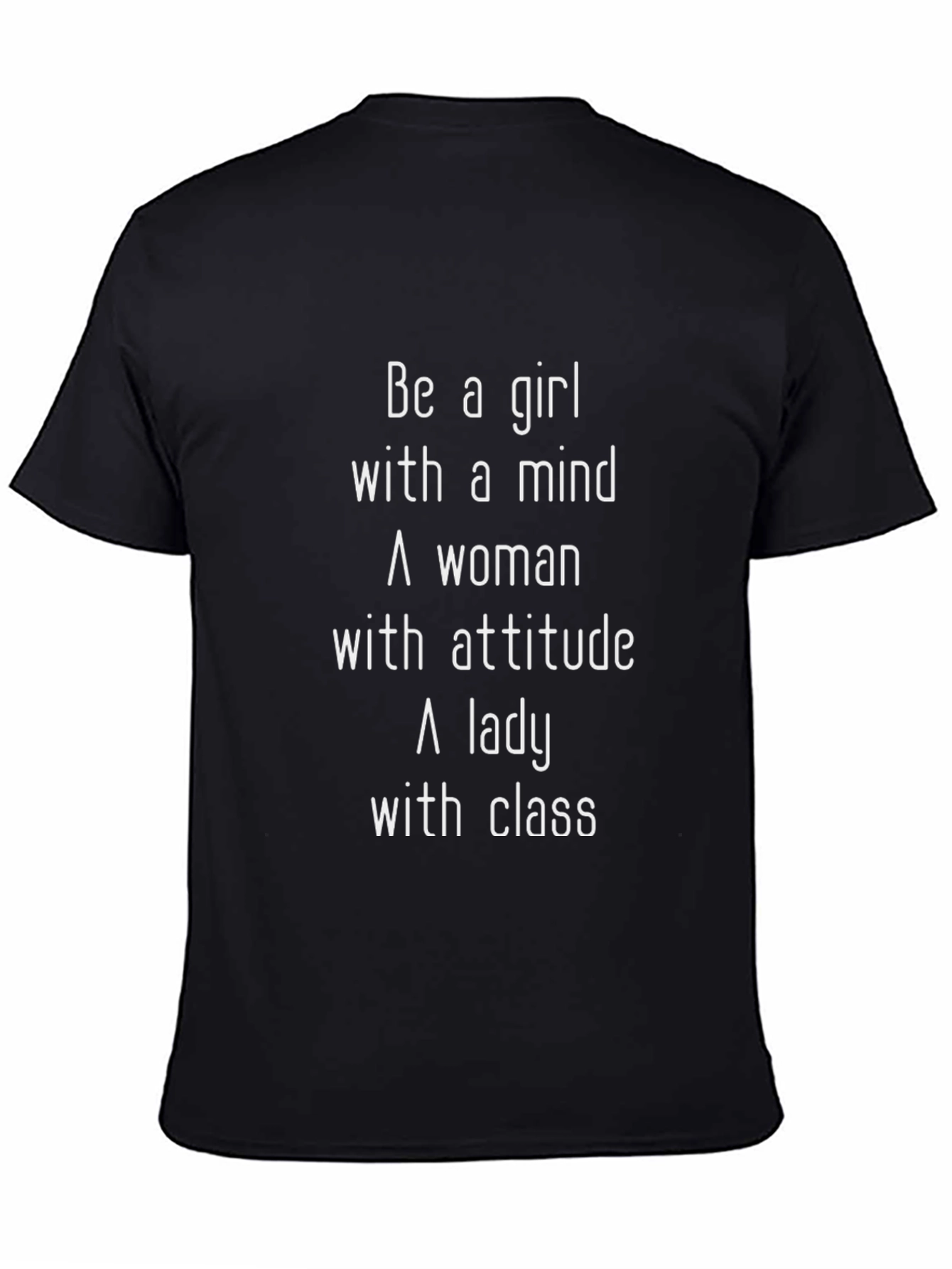 Black Mind Attitude Class Women's Graphic Tee view 4