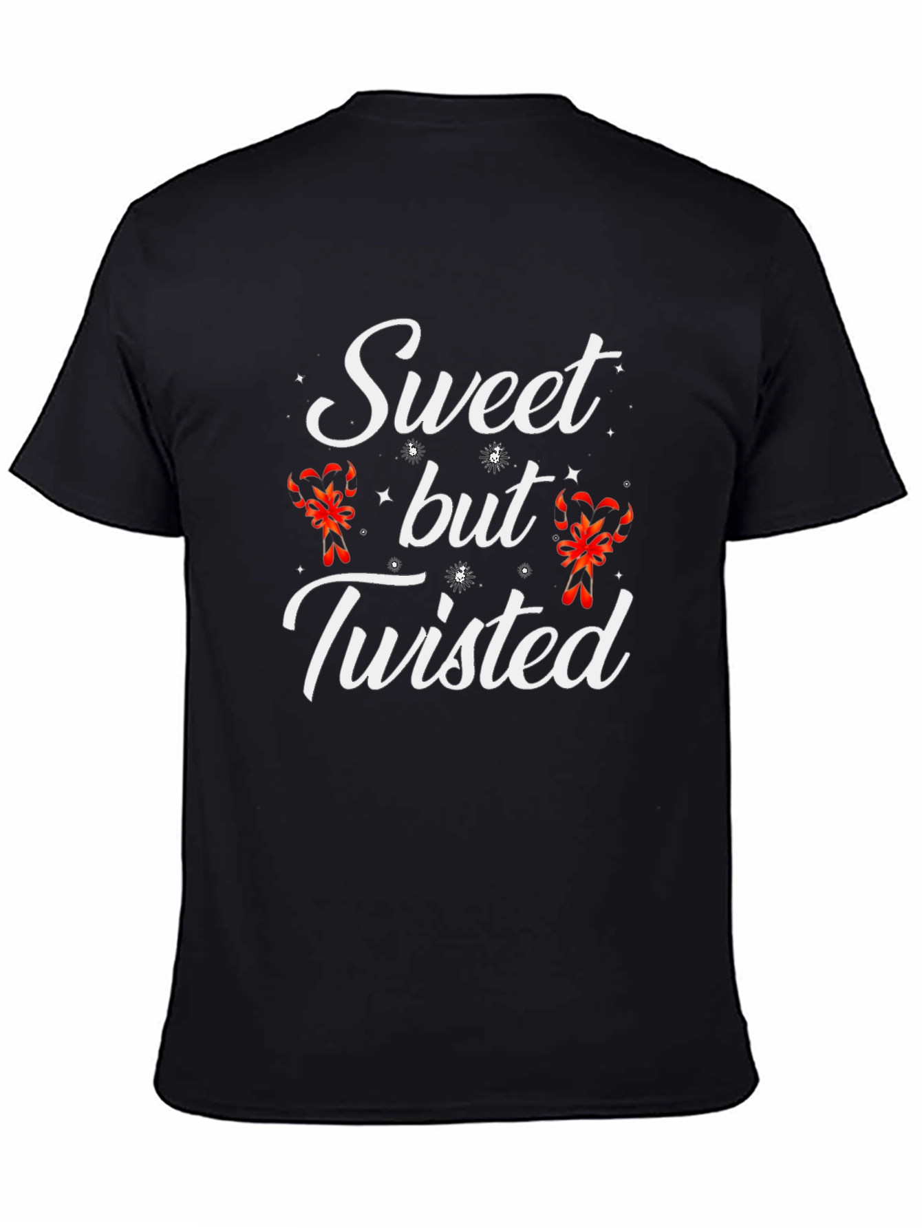 Black Sweet but Twisted Graphic Tee view 4