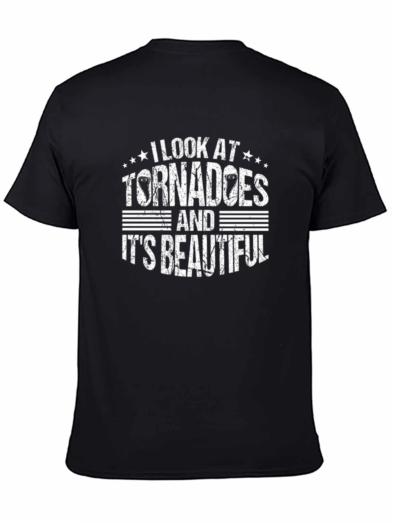 Black Tornadoes Beautiful Graphic Tee view 4