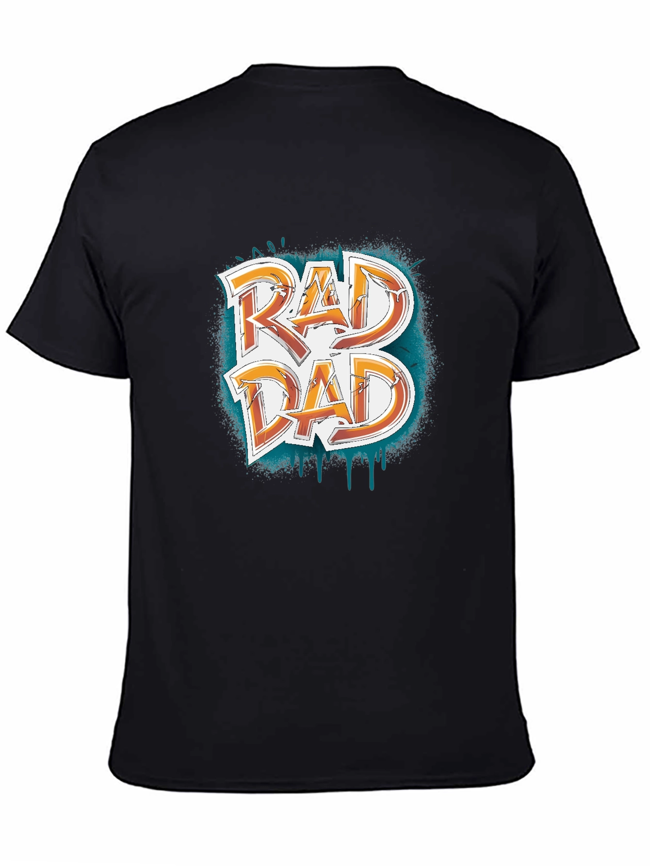 Rad Dad Graphic T-Shirt - Cool Father's Day Gift! - 4