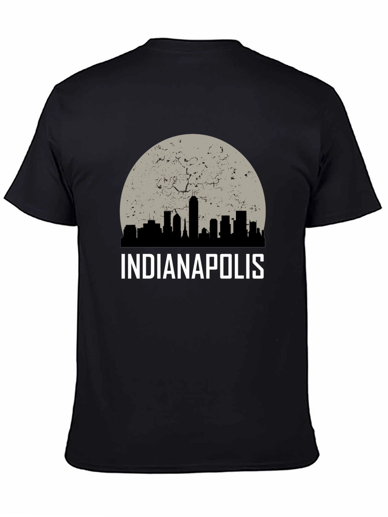 Indianapolis Skyline Graphic T-Shirt - 4