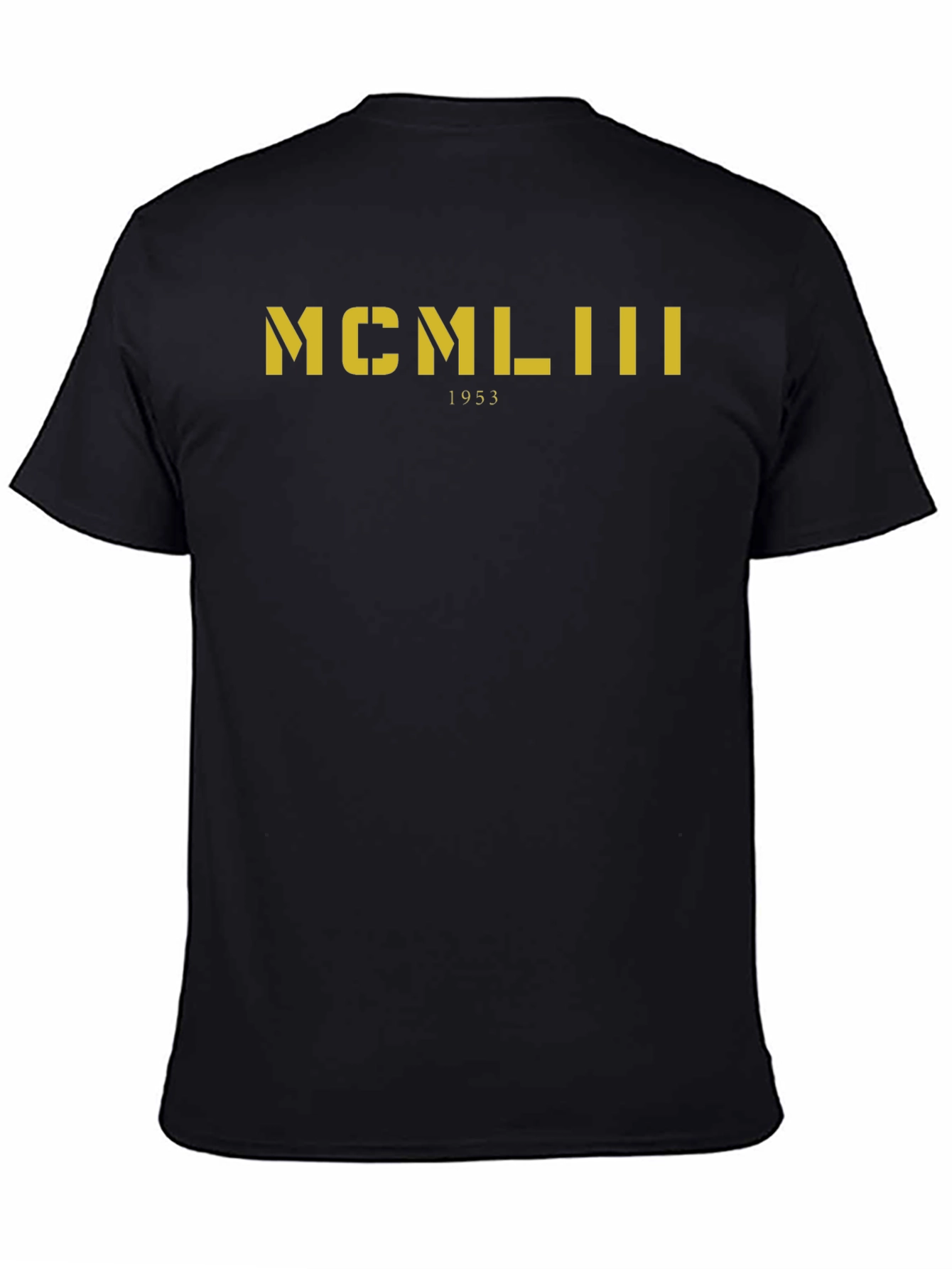 Black Vintage MCMIII 1953 T-Shirt view 4