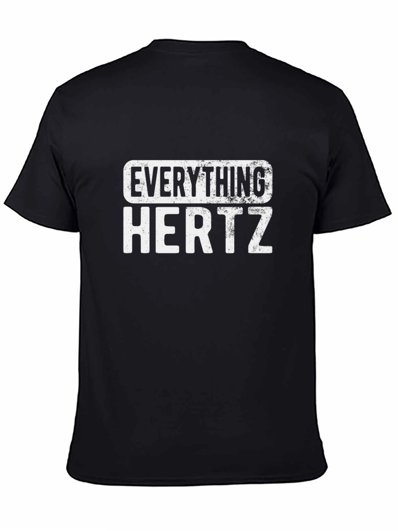 Black Everything Hertz Black Graphic Tee view 4