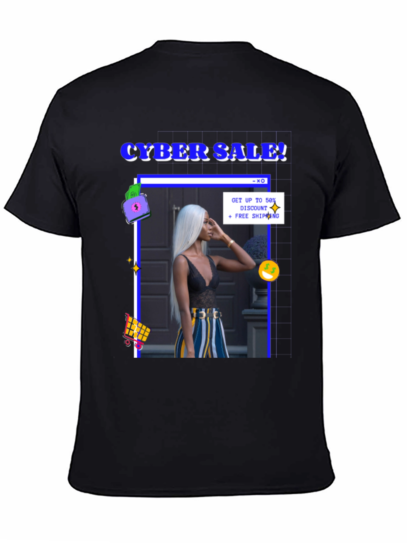 Cyber Sale Graphic Tee - 4