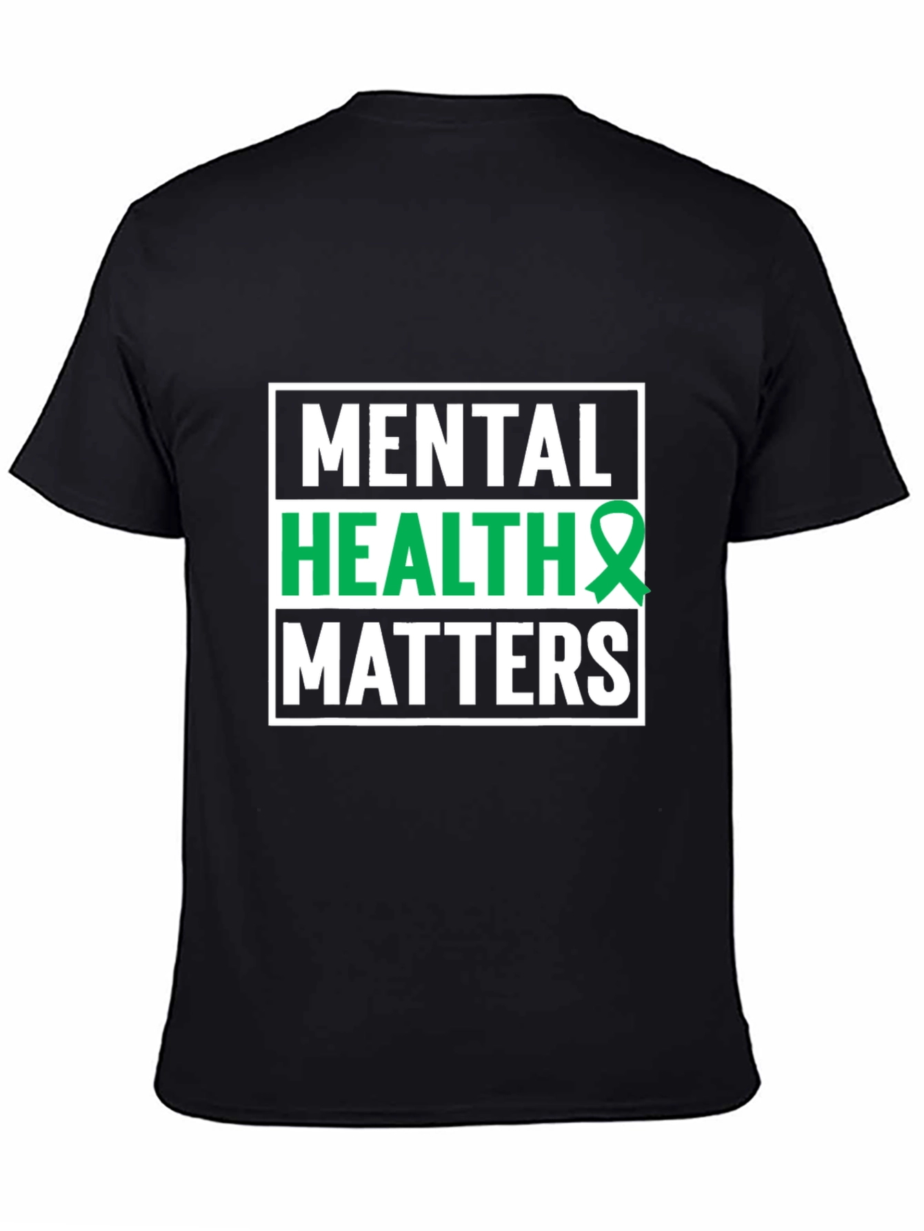 Black Mental Health Matters T-Shirt - Awareness Support Tee view 4