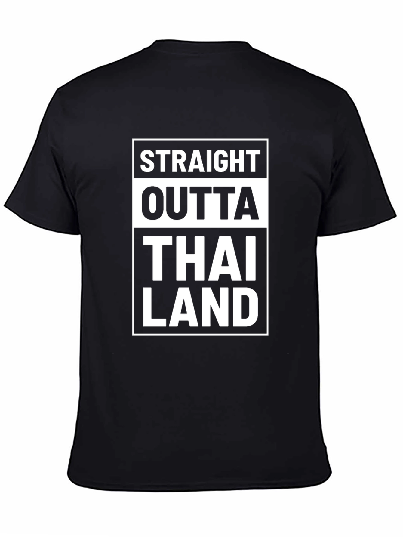 Straight Outta Thailand T-Shirt - Funny Travel Tee - 4